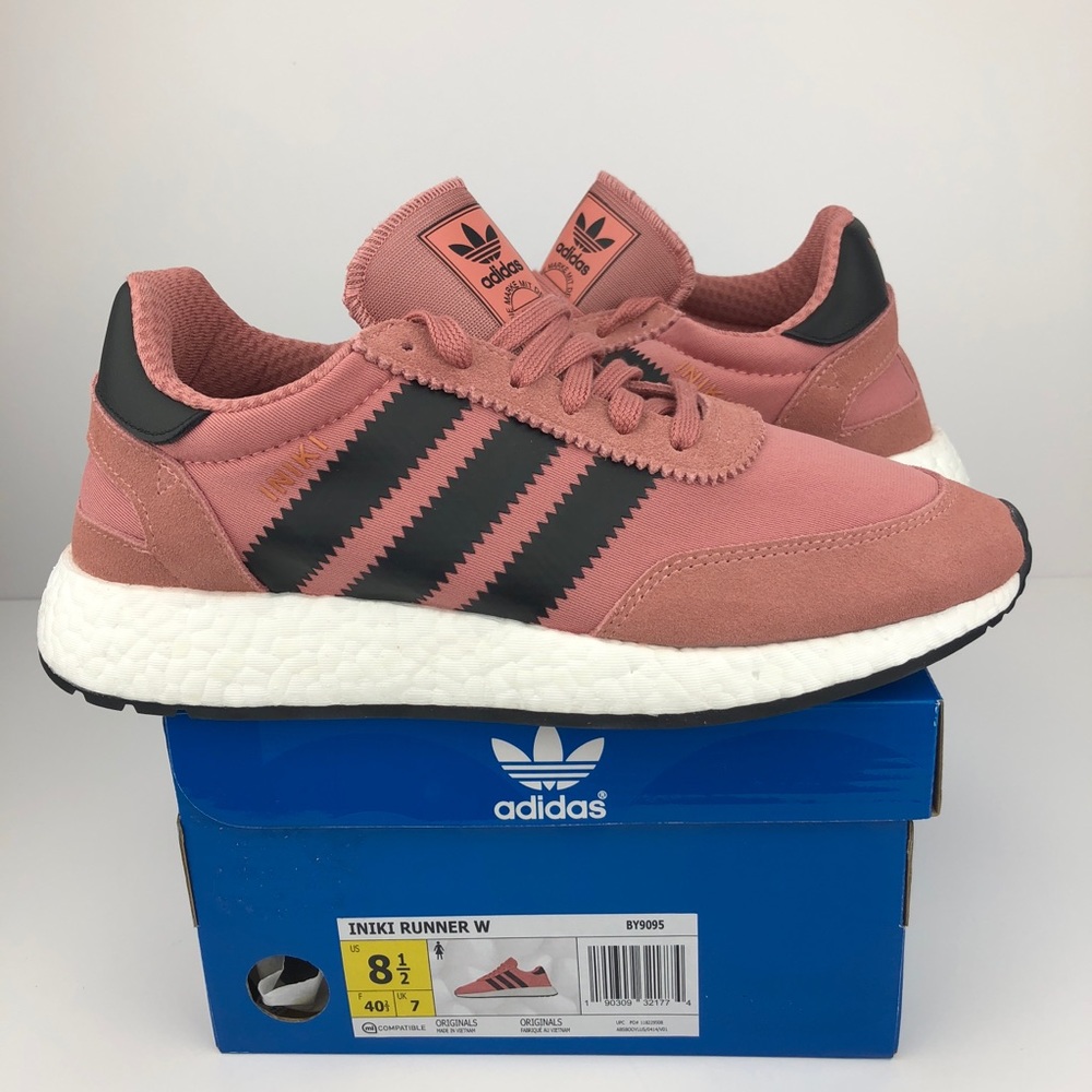 Adidas iniki runner size 8.5 women’s w pink